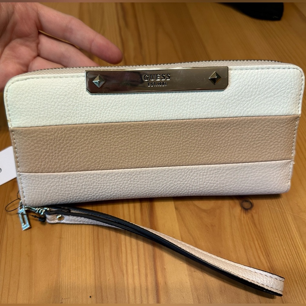GUESS Large Zip Around Wallet